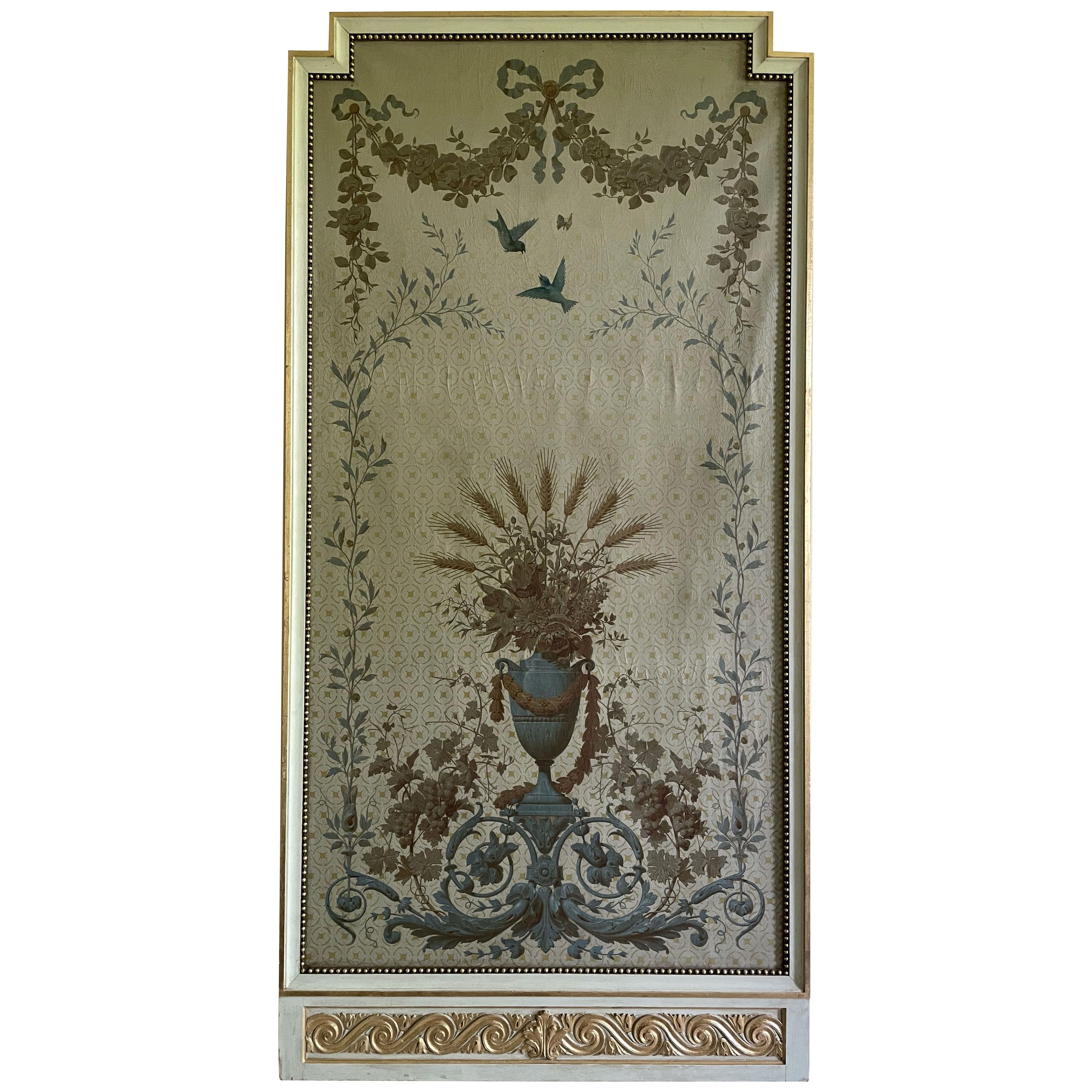 19th century Louis XVI style wood paneling 