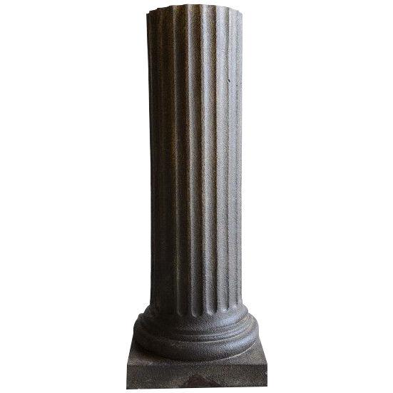 19th century Louis XVI style cast iron column