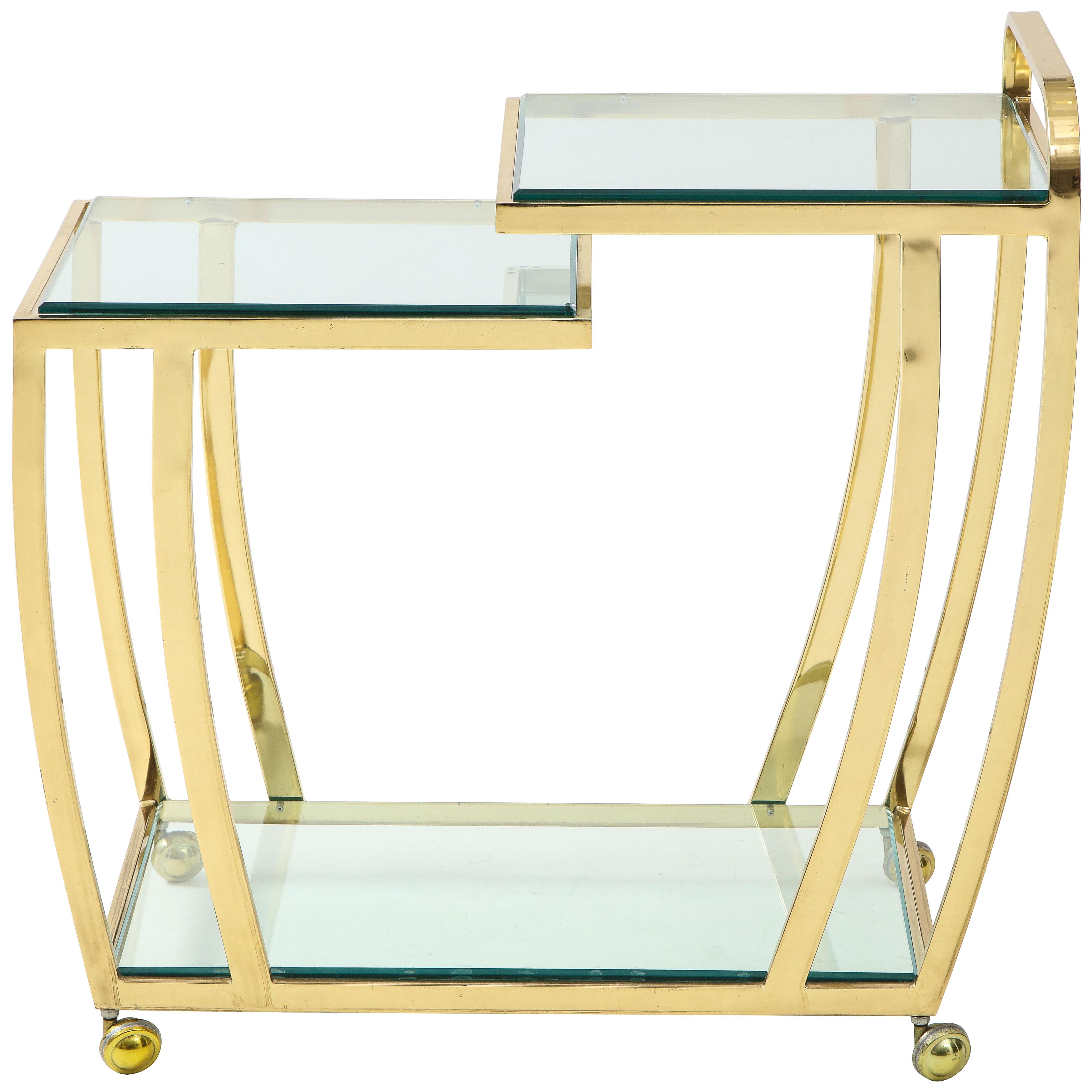 Design Institute of America Style Two level Bar Cart	
