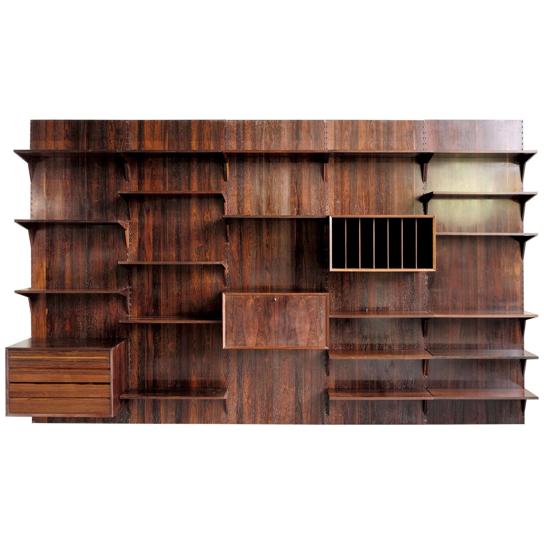 Rosewood bookcase  Royal System by Poul Cadovius, Denmark 1960