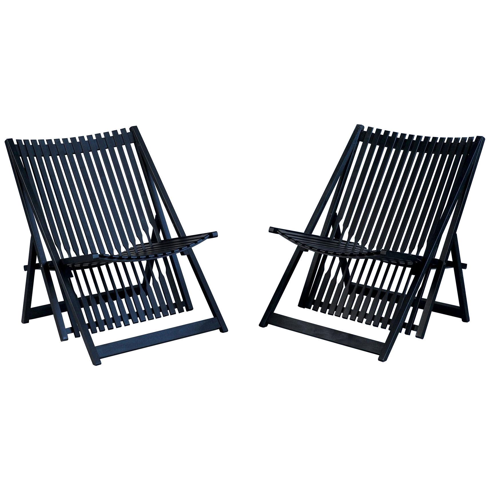 Jean-Claude Duboys, Pair of A1 Armchairs, France, 1980