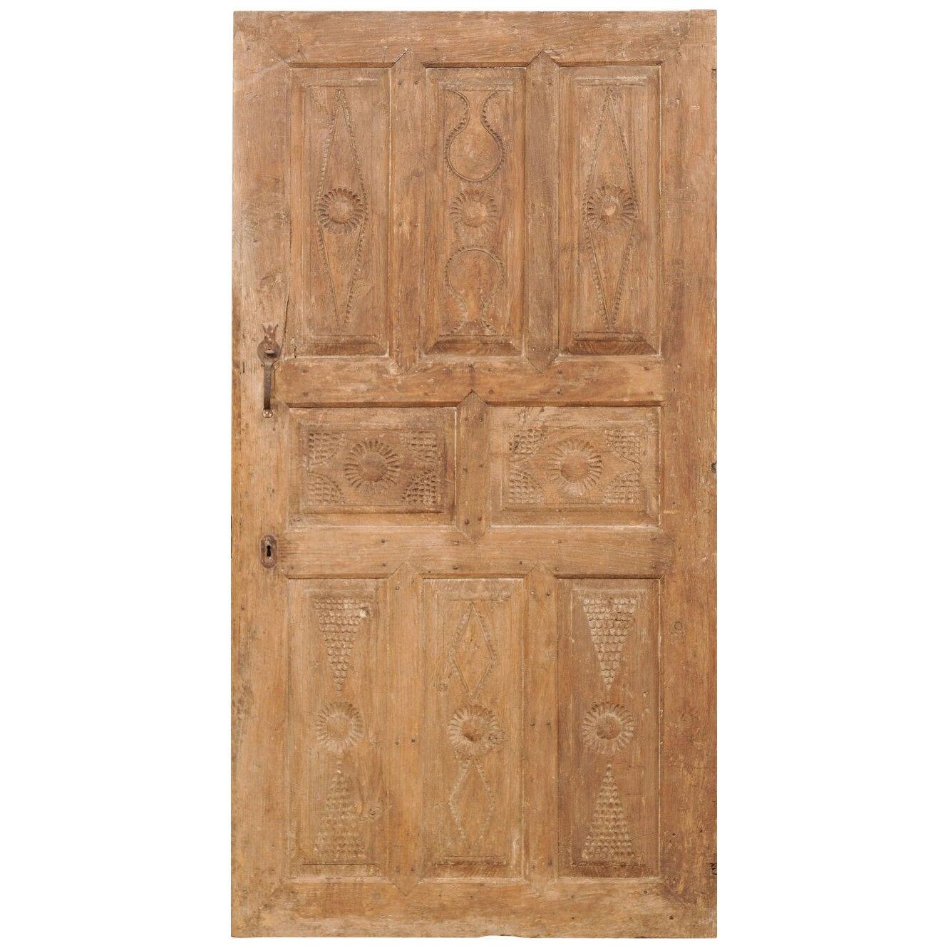 19th C. Turkish Raised Panel Door (65 inches)