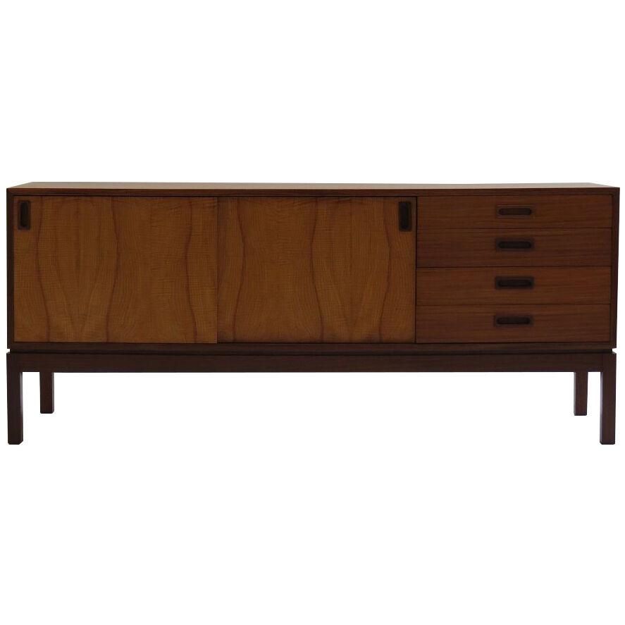 1970s Midcentury Afrormosia And Ash Sideboard By Remploy