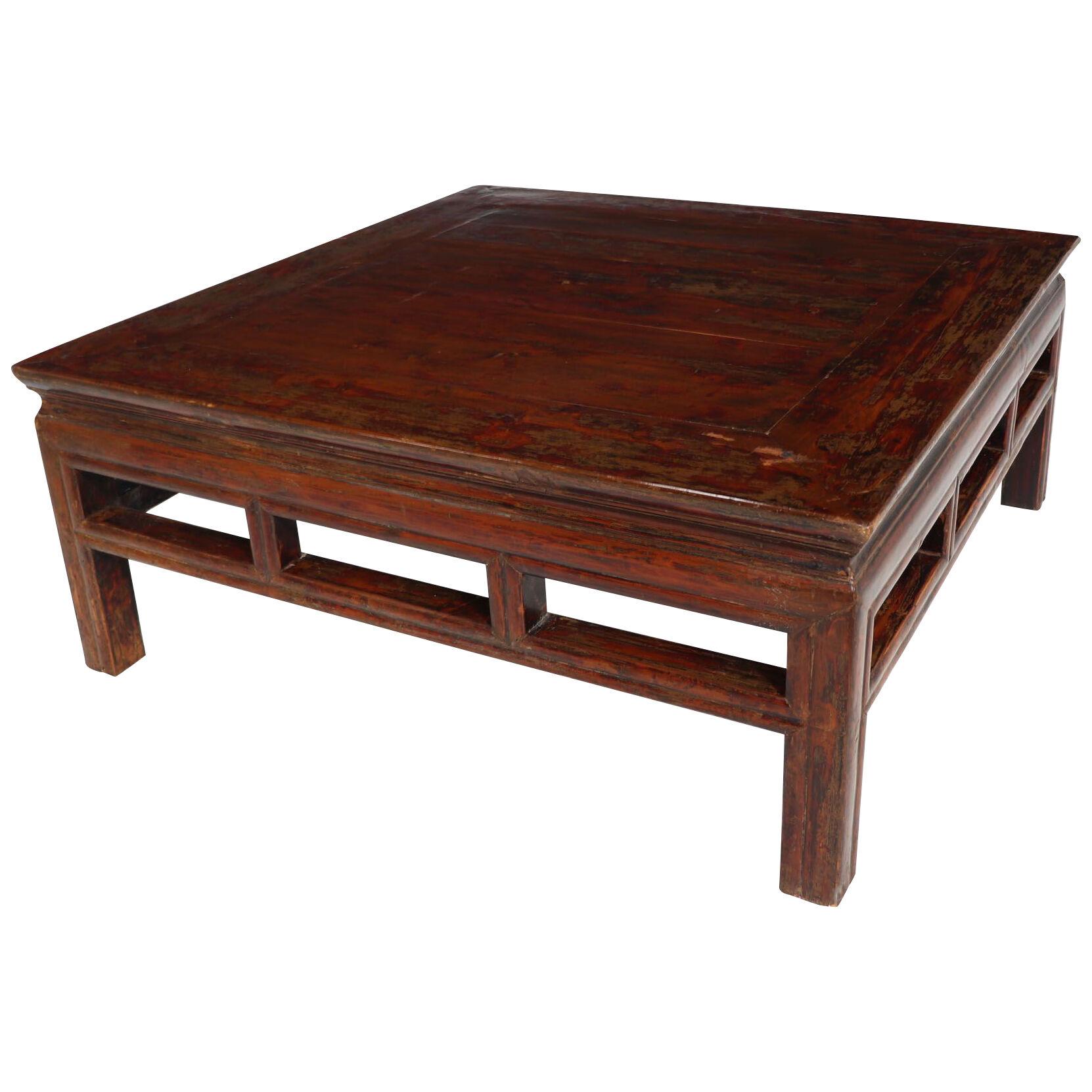 Chinese ‘Kang’ Coffee Table Quing c1820