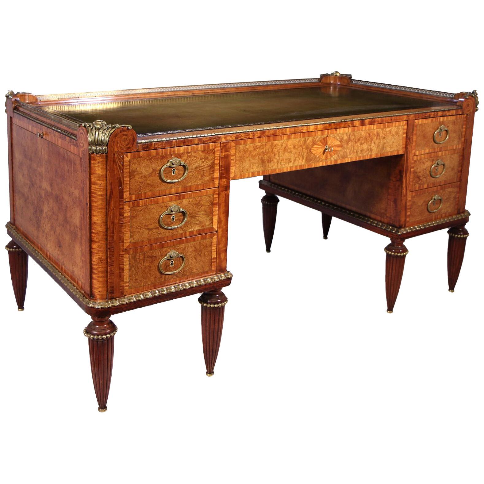 French Art Deco Desk by Dufrene