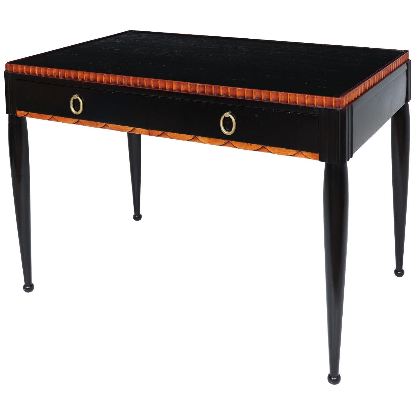 FRENCH ART DECO WRITING TABLE