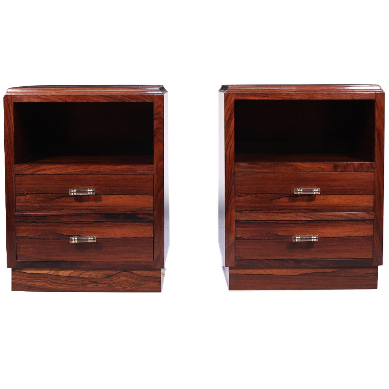 A Pair of French art Deco Bedside Chests 1925