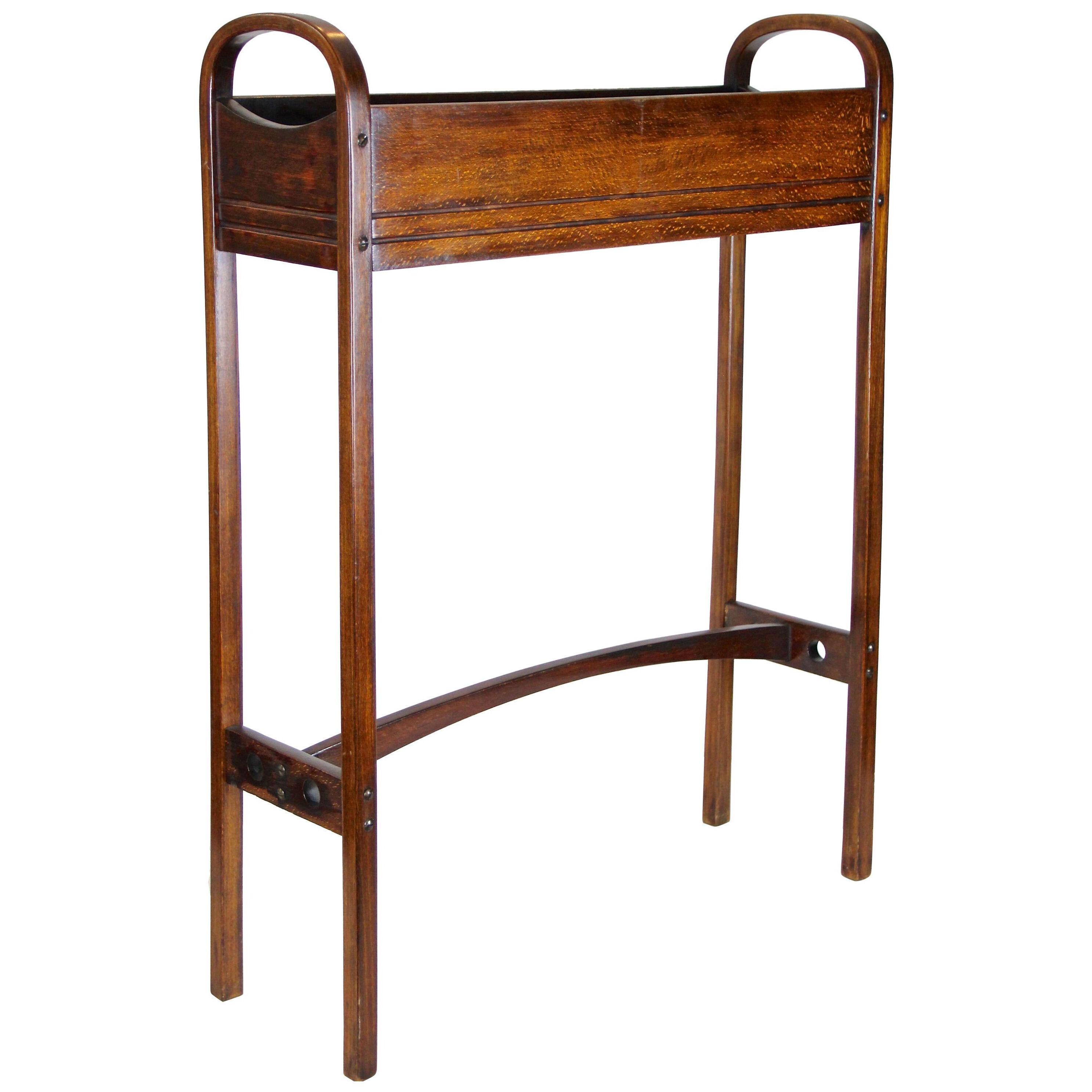 Bentwood Plant Stand or Flower Tub Mod. No. 1 by Thonet, Austria, circa 1915