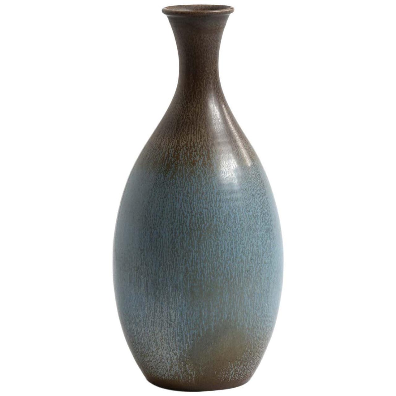 Sven Wejsfelt Floor Vase Produced by Gustavsberg in Sweden