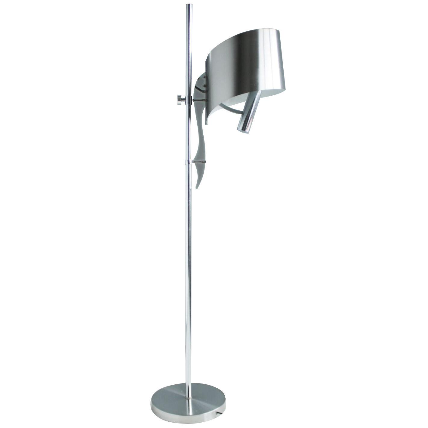 French Sculptural Floor Lamp By Maison Charles