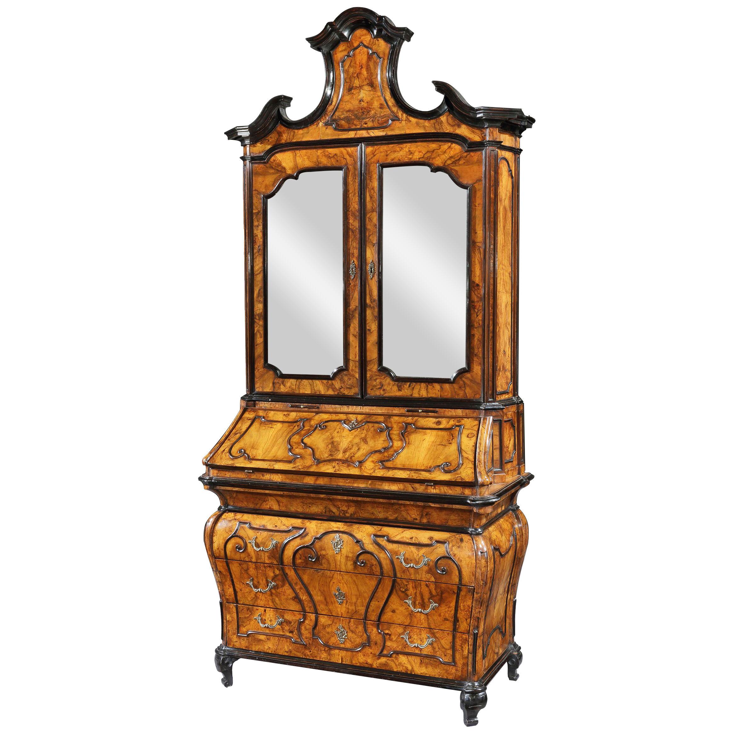 Superb 18th Century Lombardy Cabinet 