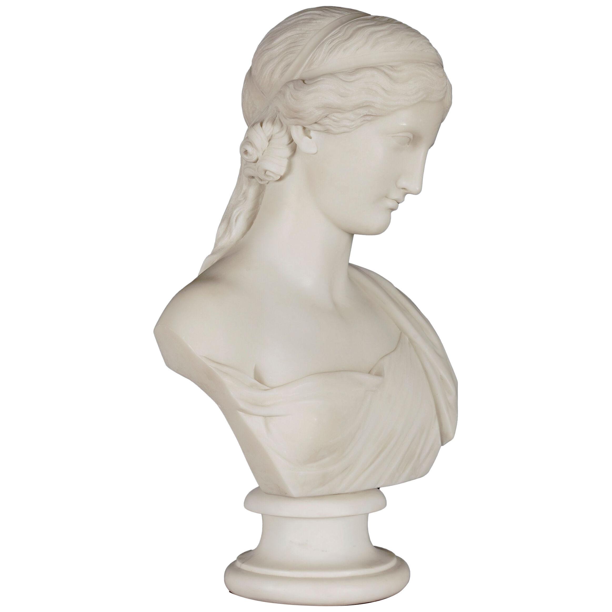 Marble Bust of a Nymph