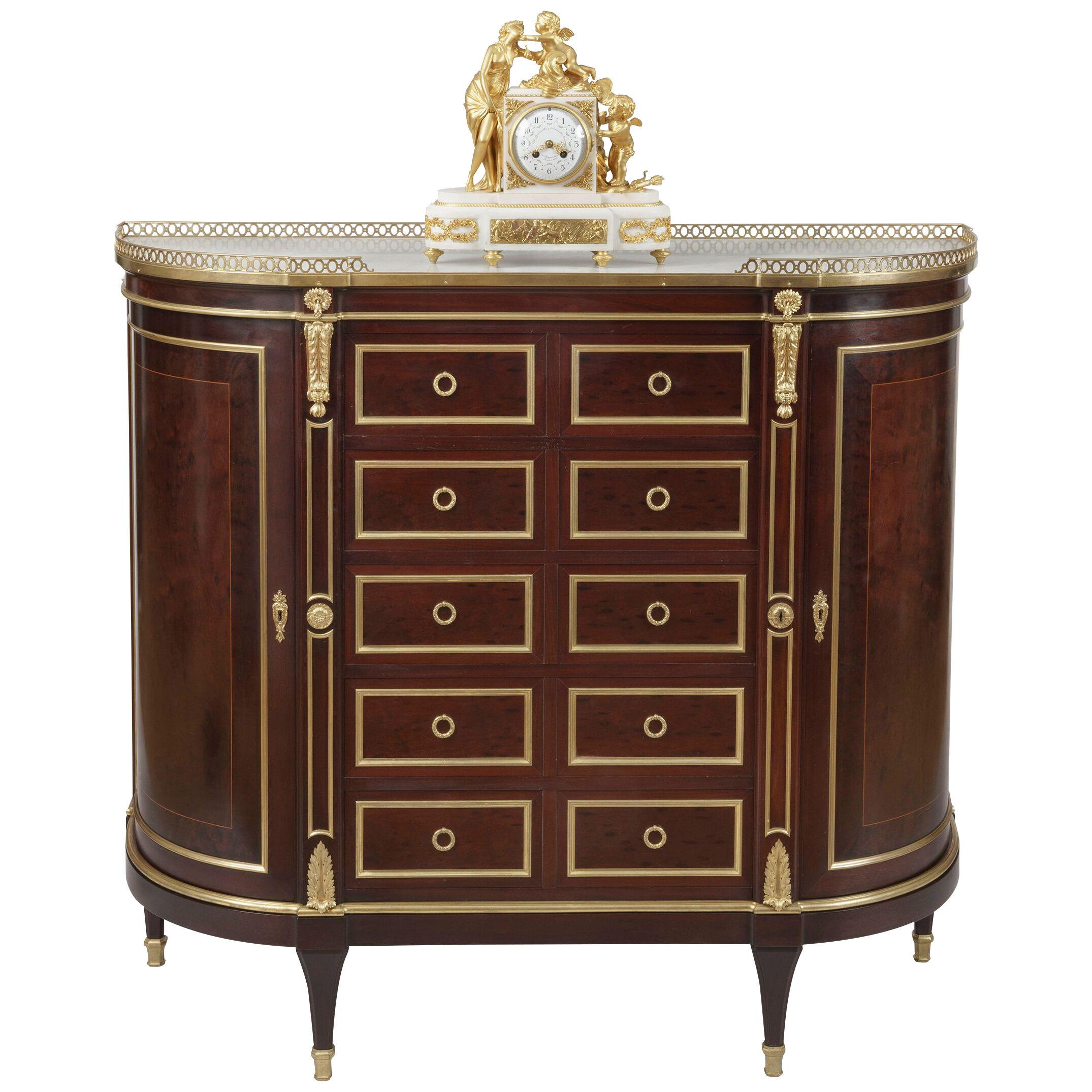 19th Century Side Cabinet in the Louis XVI Manner by Durand of Paris