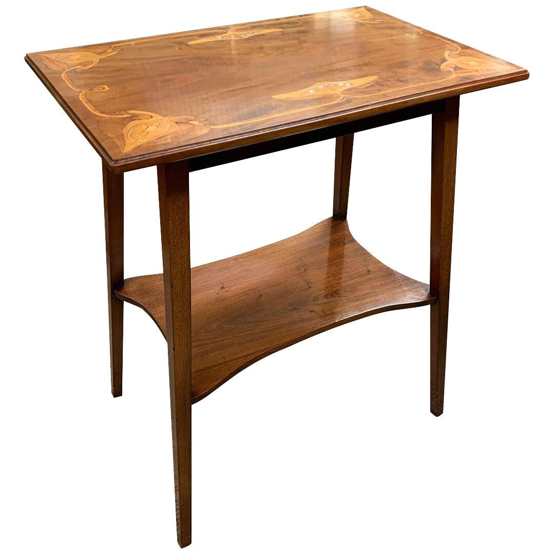 Art Nouveau Side Table  
