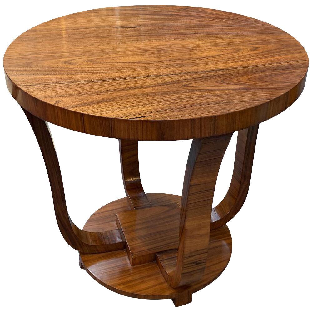Art Deco Coffee Table in Walnut