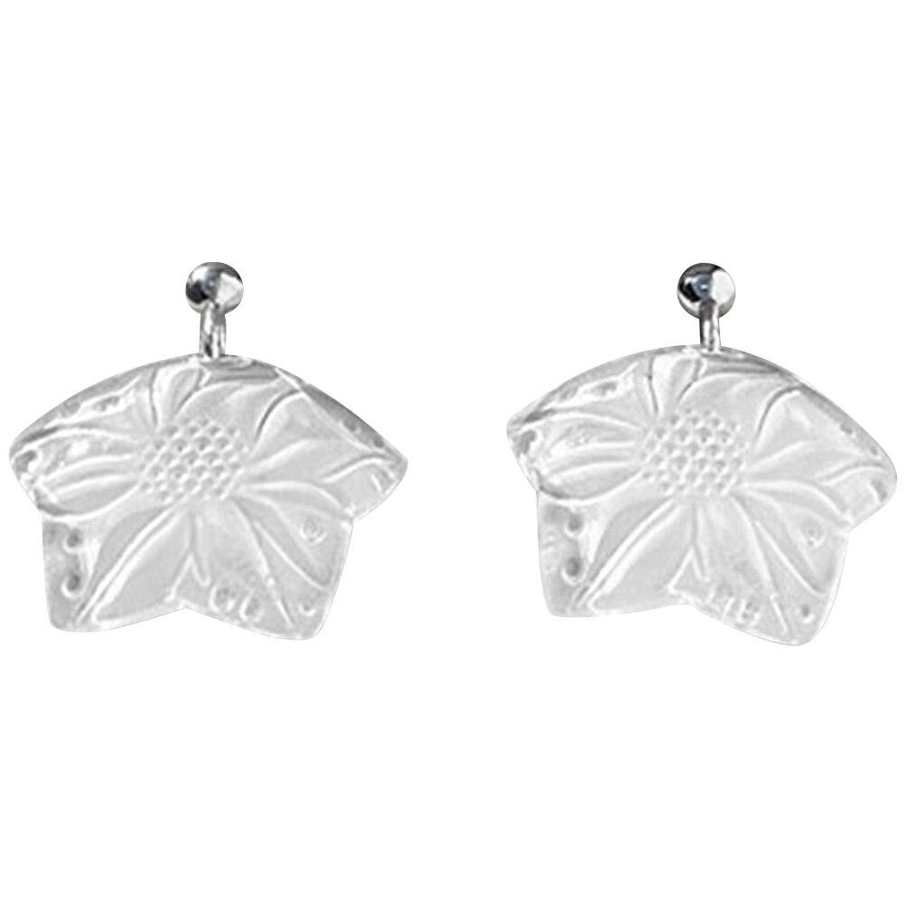 Lalique Star Earrings