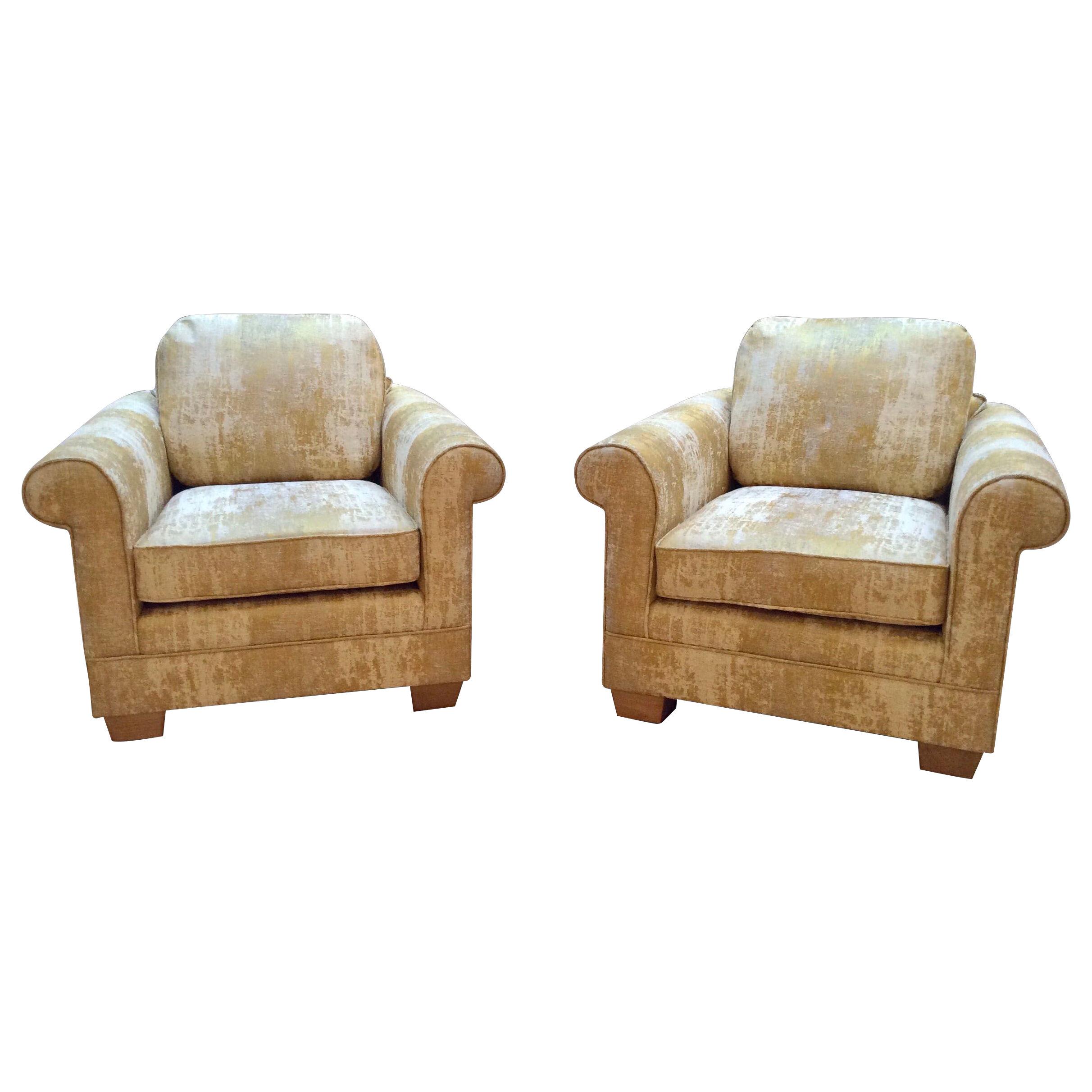 Pair of 1940s French Armchairs
