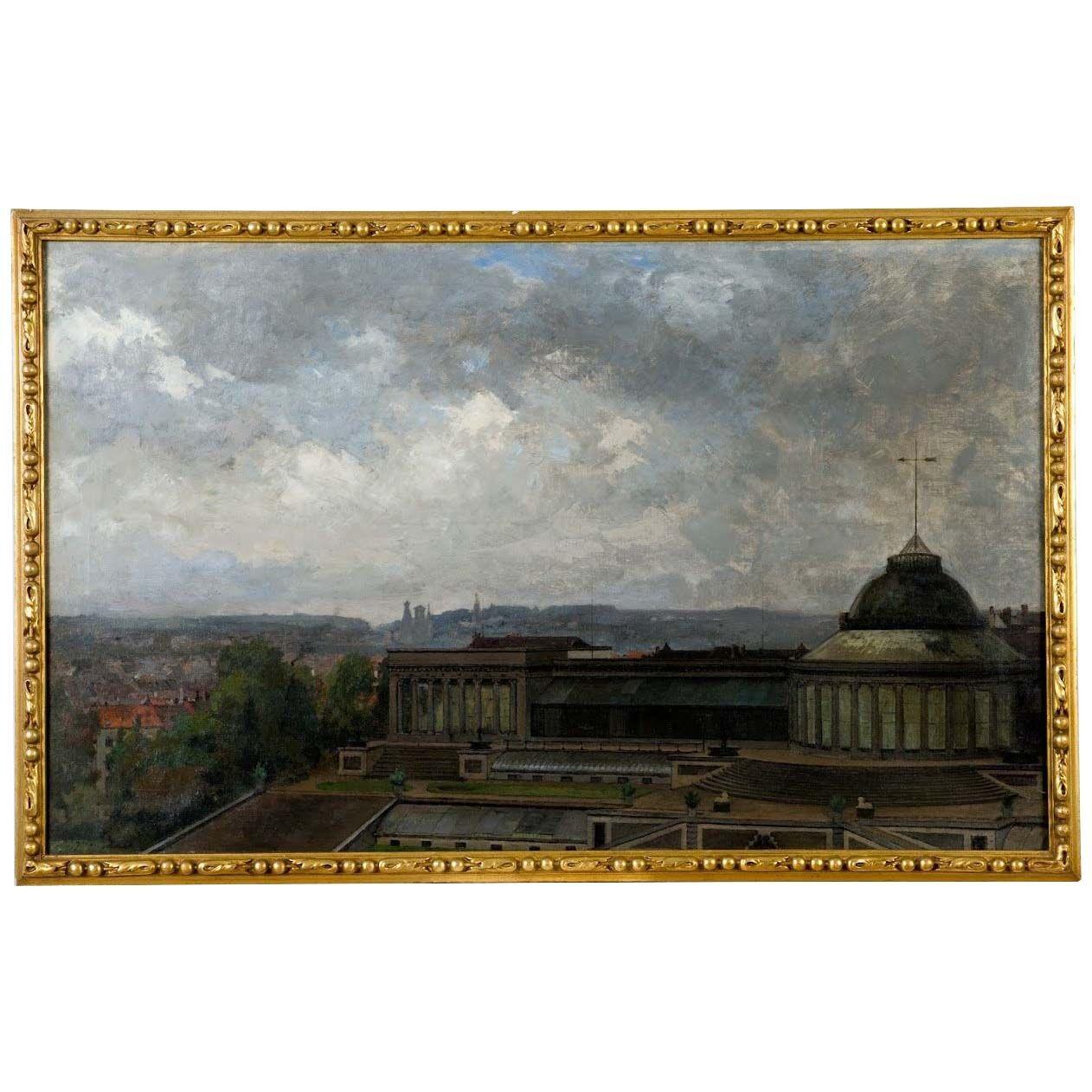 The Botanique - view of Brussels