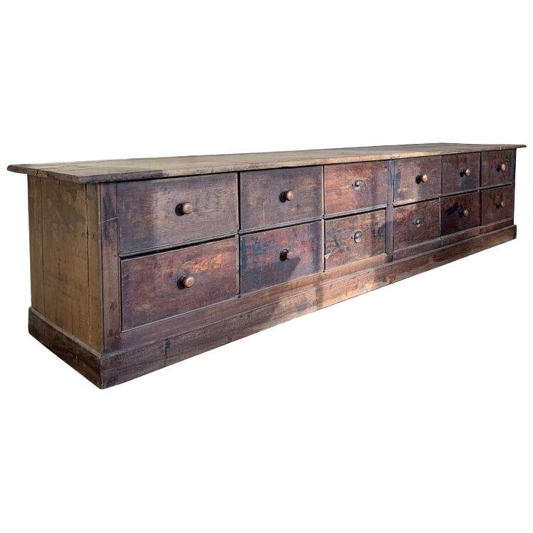 Large Apothecary Chest of Drawers
