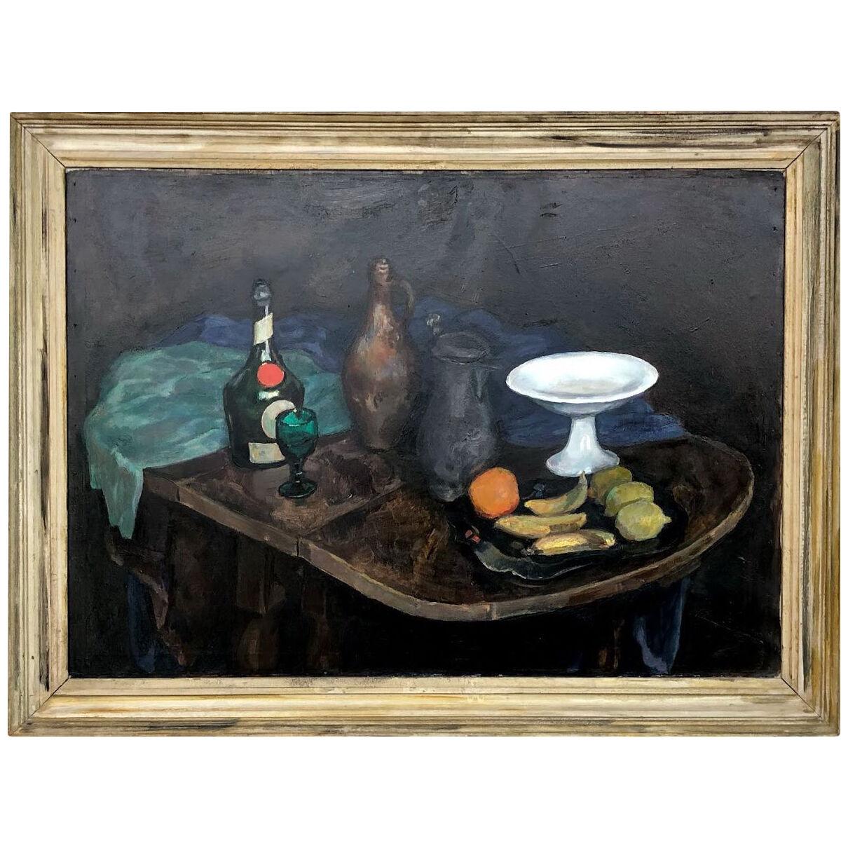 "Still life with table" by Jan Sluijters