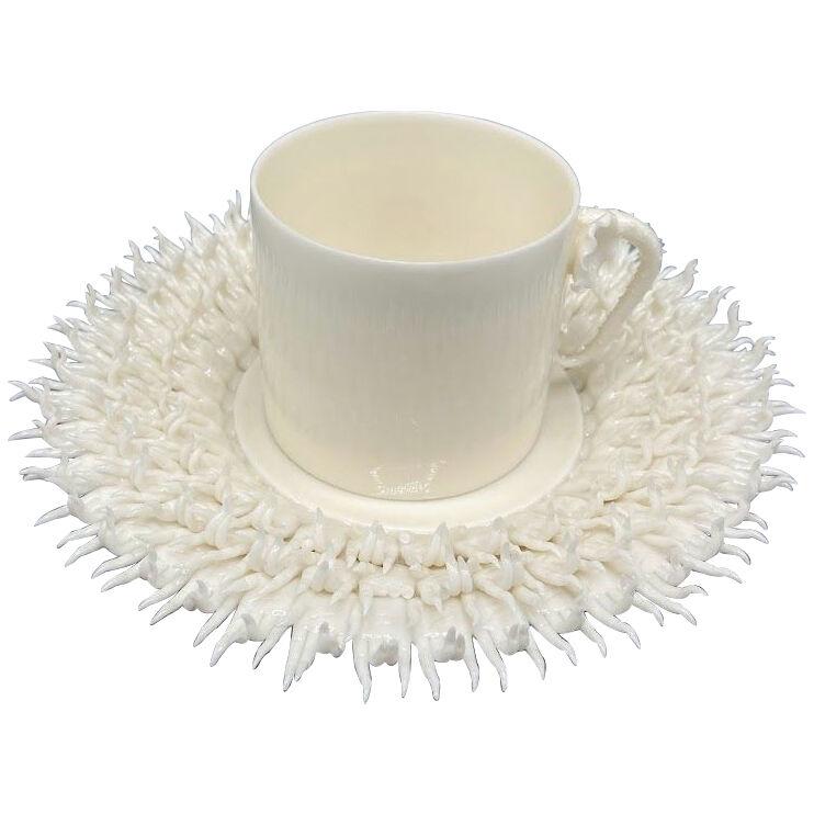 Cup and saucer by Peter Ting
