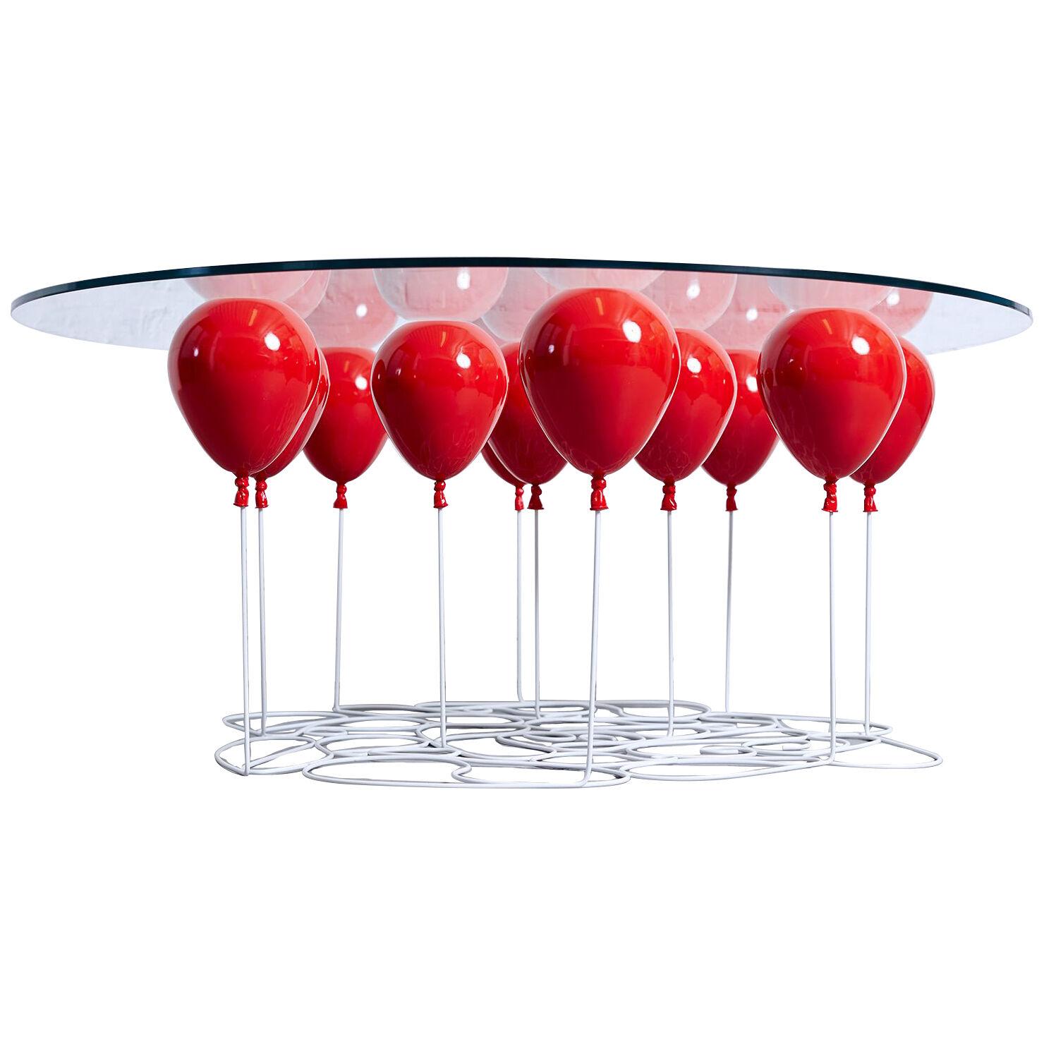 Red Balloon Table