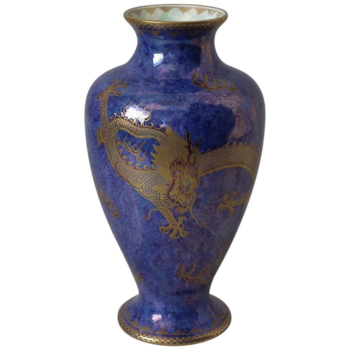 Wedgwood Celestial Dragon Lustre Vase