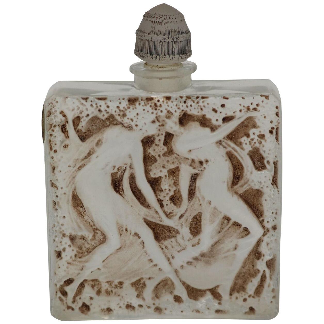 Rene Lalique Glass L'elegance Perfume Bottle