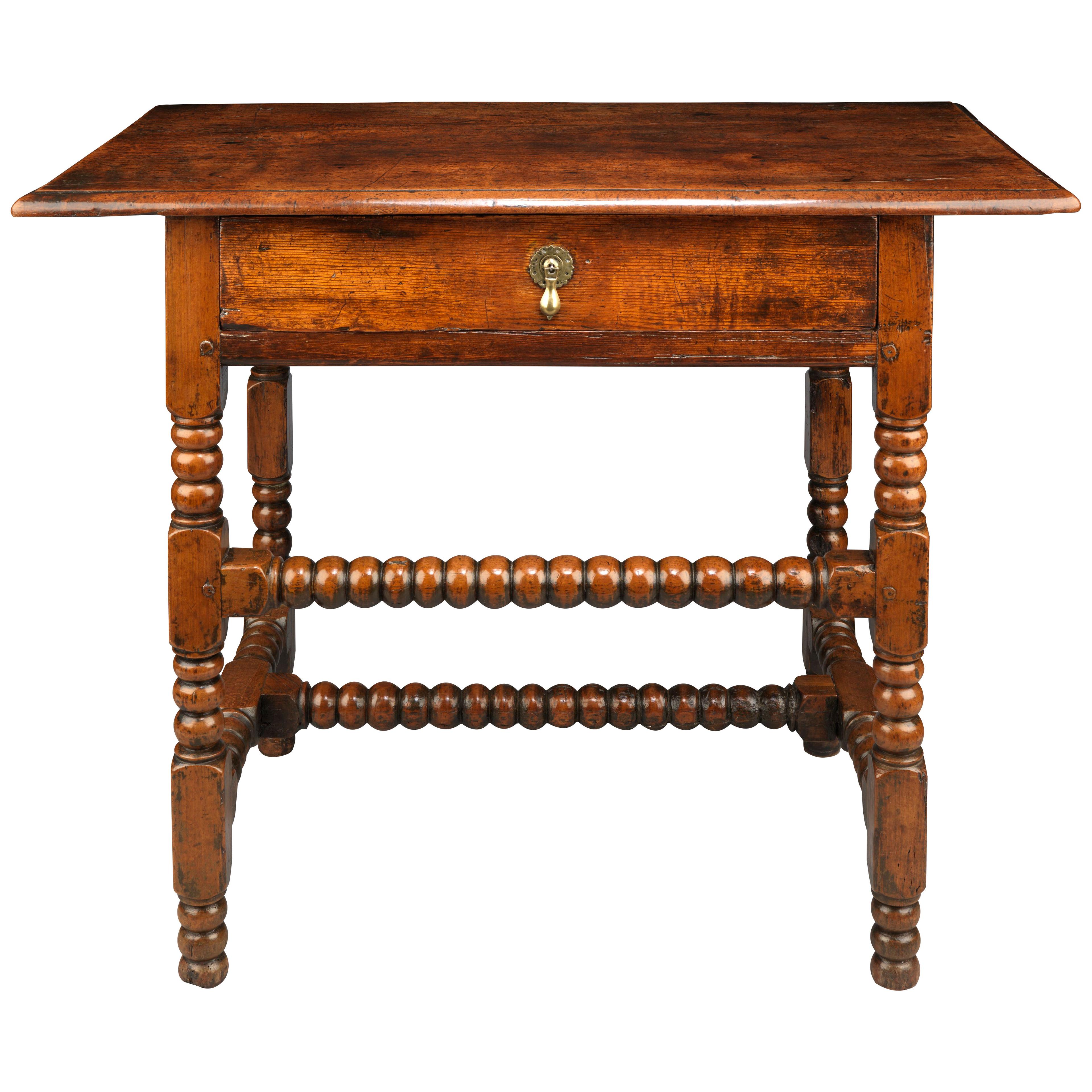 Charles II Period Joined Frame Side Table