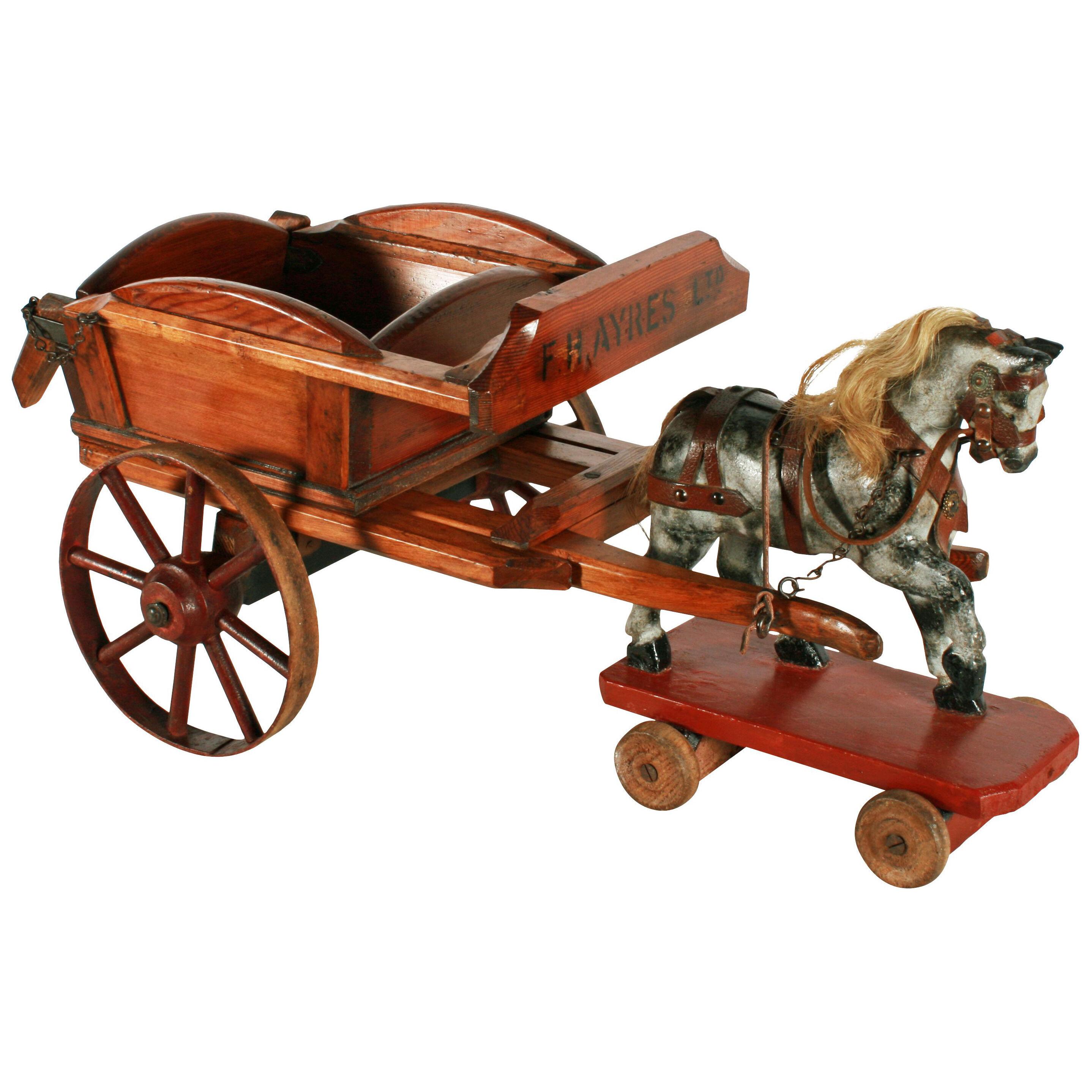 Ayres Ltd Toy Horse & Cart