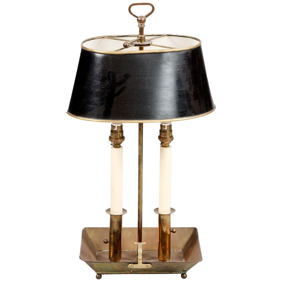 Early 20th Century Bouillotte Lamp