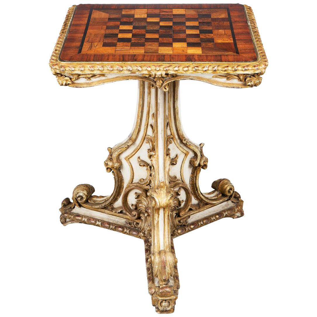 Early 19th Century Regency Games Table