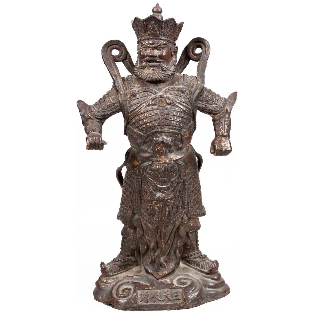 19th Century Sculpture of Guan Yu (关羽)