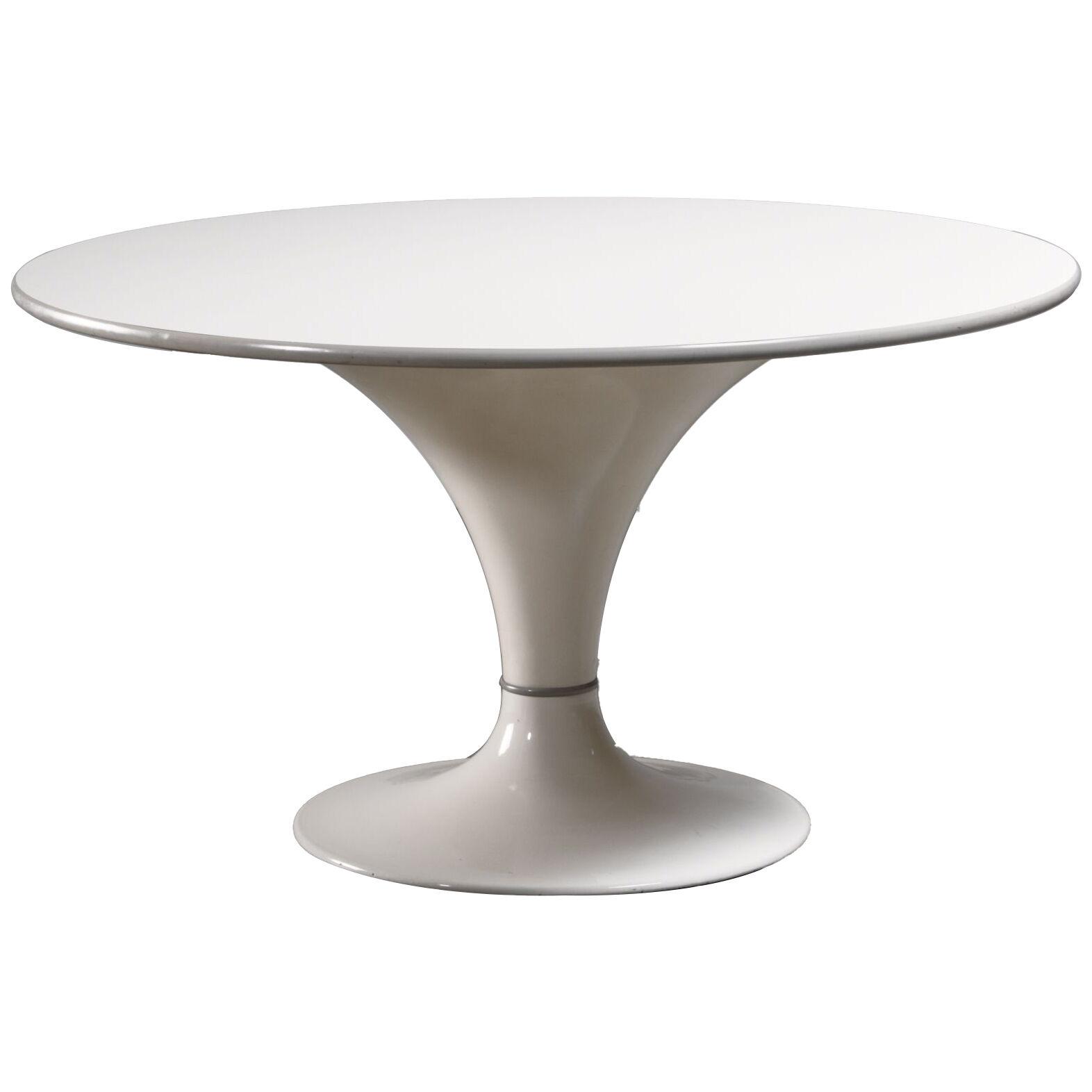 Herman Miller Round Dining Table, US, 1950s