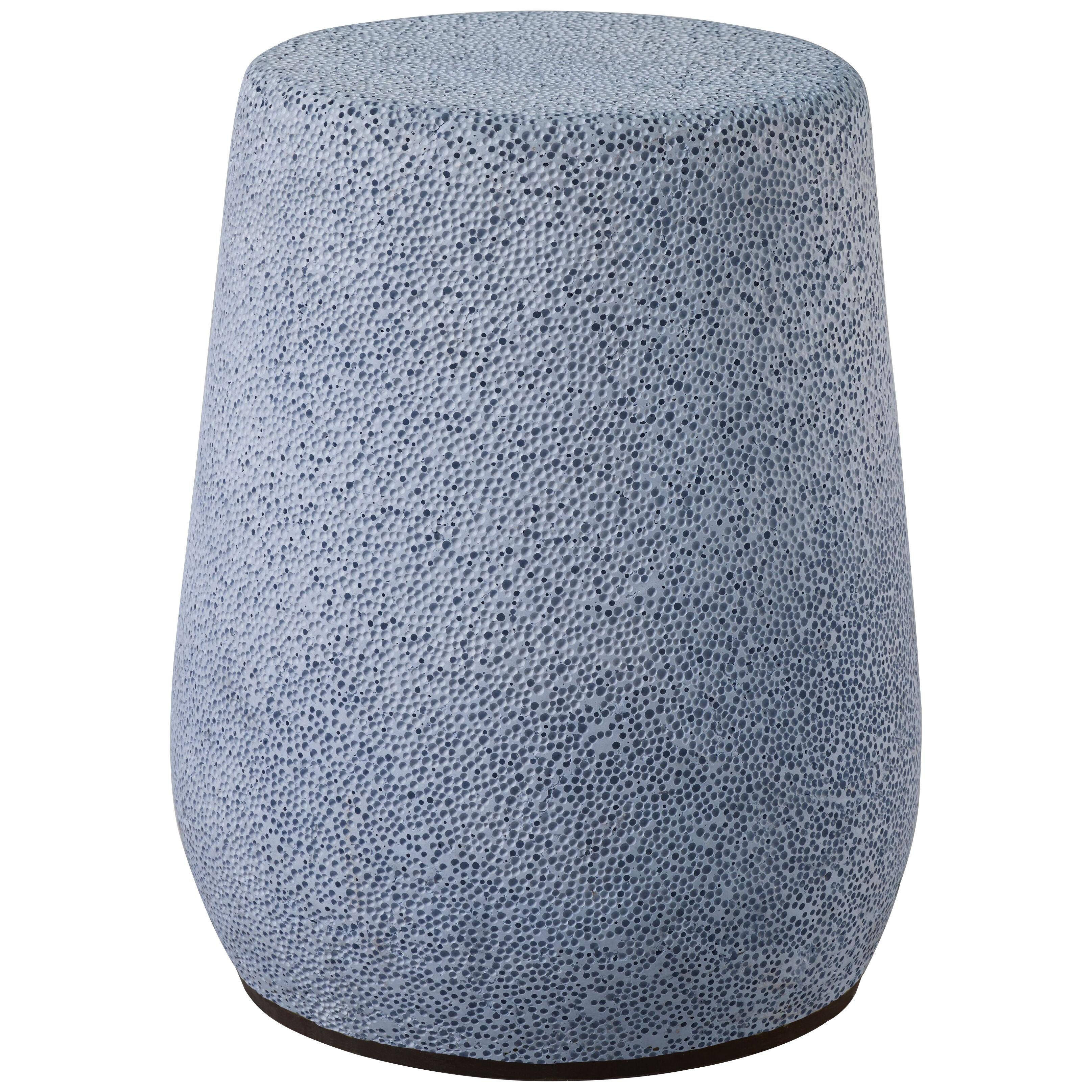 'Lightweight Porcelain' Stool and Side Table (Light Blue-LP5)