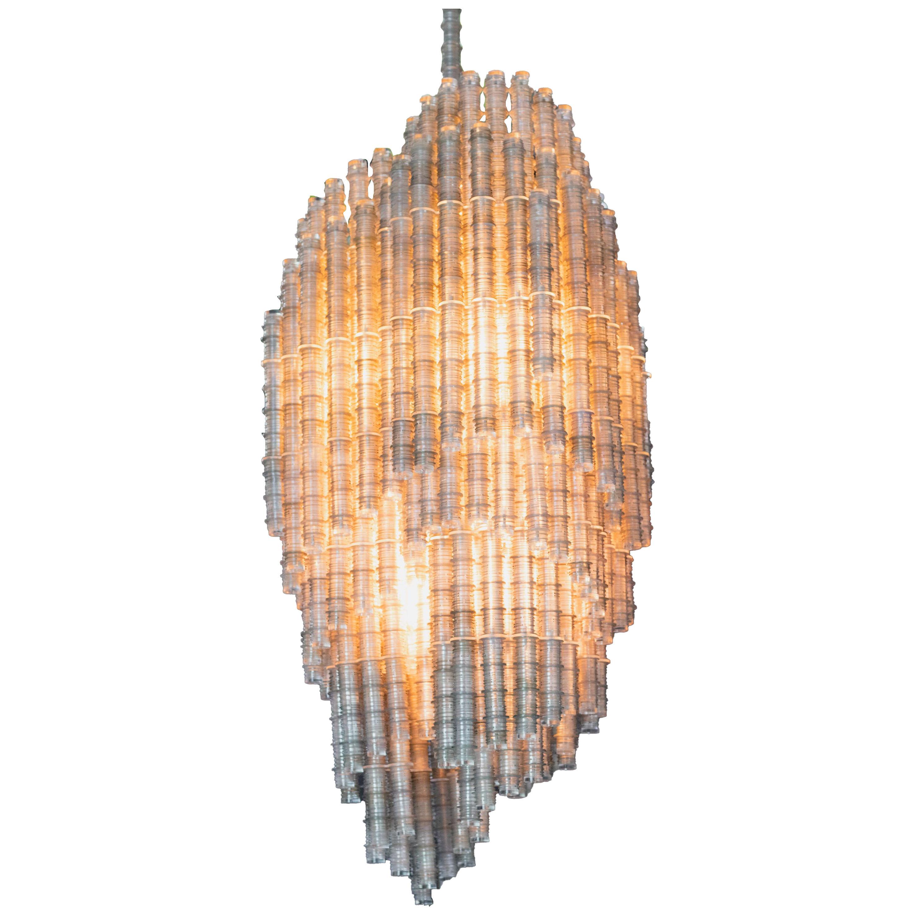 'SYMBIOSIS' chandelier by Thierry Jeannot