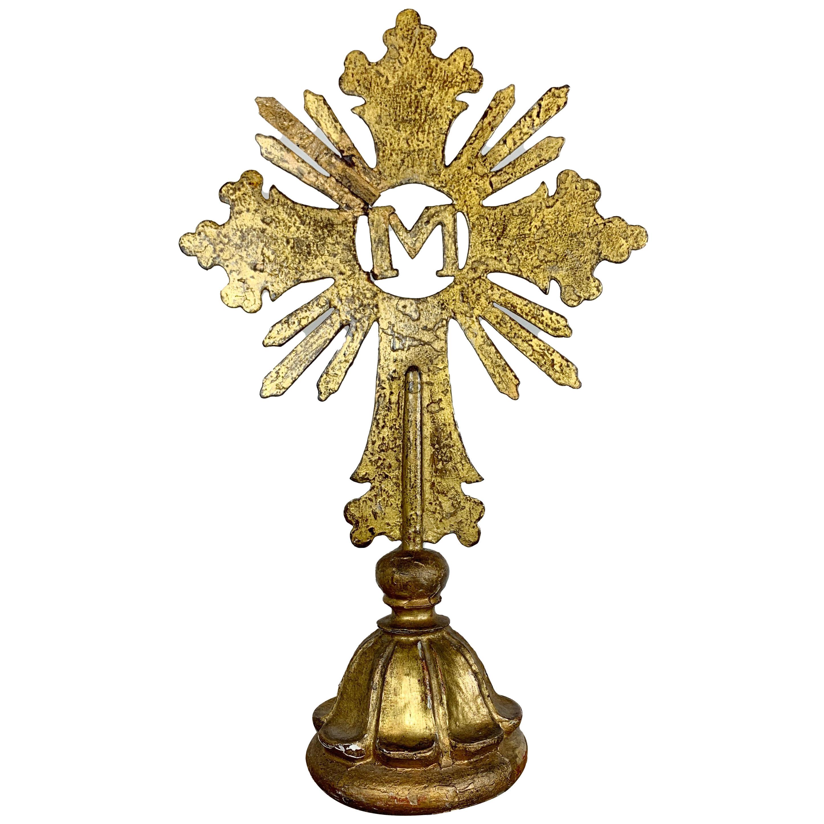 18th Century Baroque Altar Cross
