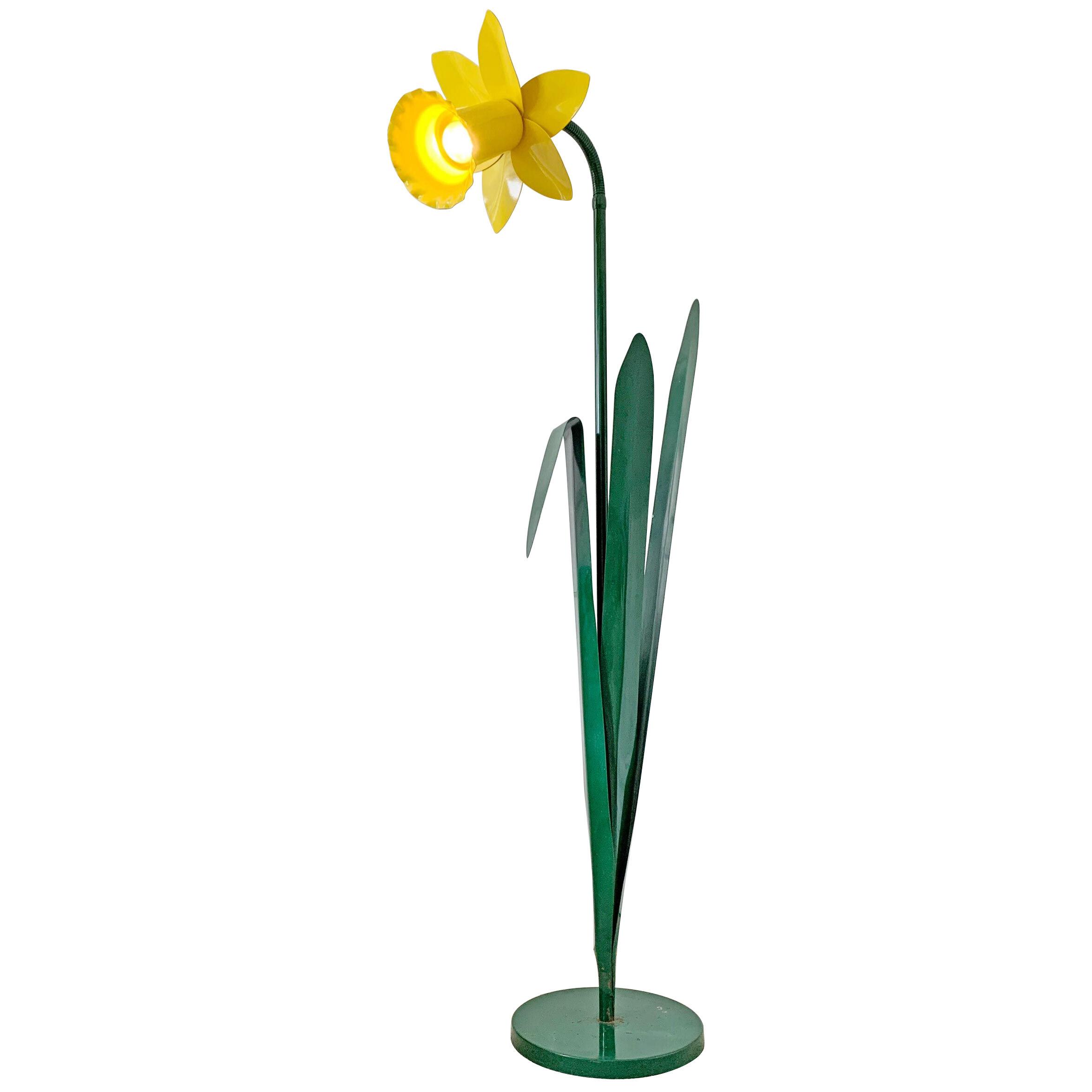 1980’S Bliss Daffodil Floor Lamp