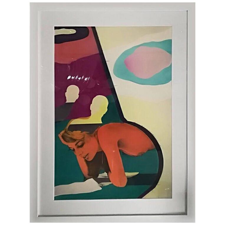 Pol Mara Mixed-Media on Paper, 1971, Pop Art