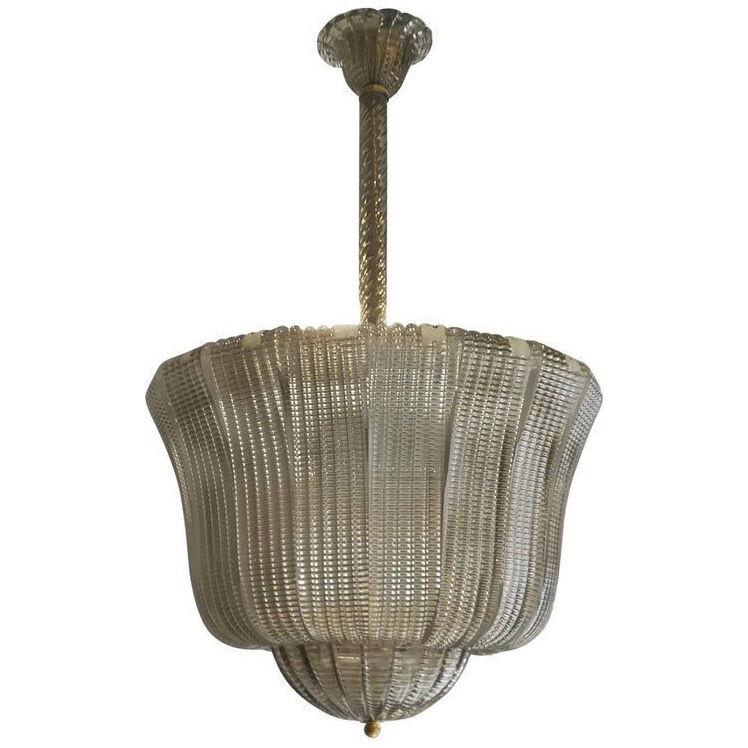Elegant Murano Beaded Glass Lantern