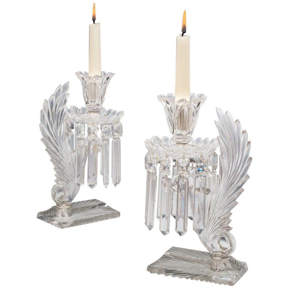 Unusual Pair of Candlesticks by F&C Osler