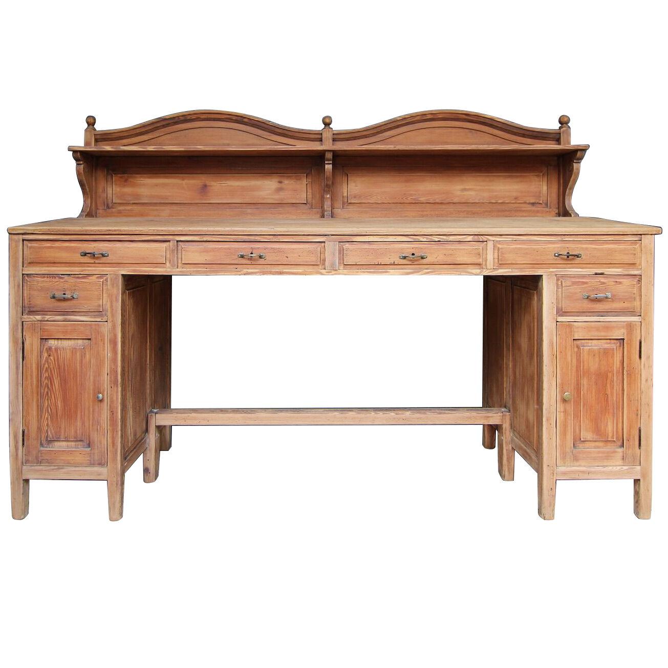 Early 20th Century Large French Kontor Standing Desk