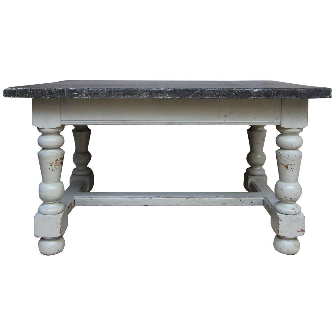 Kitchen Table with Bluestone Top