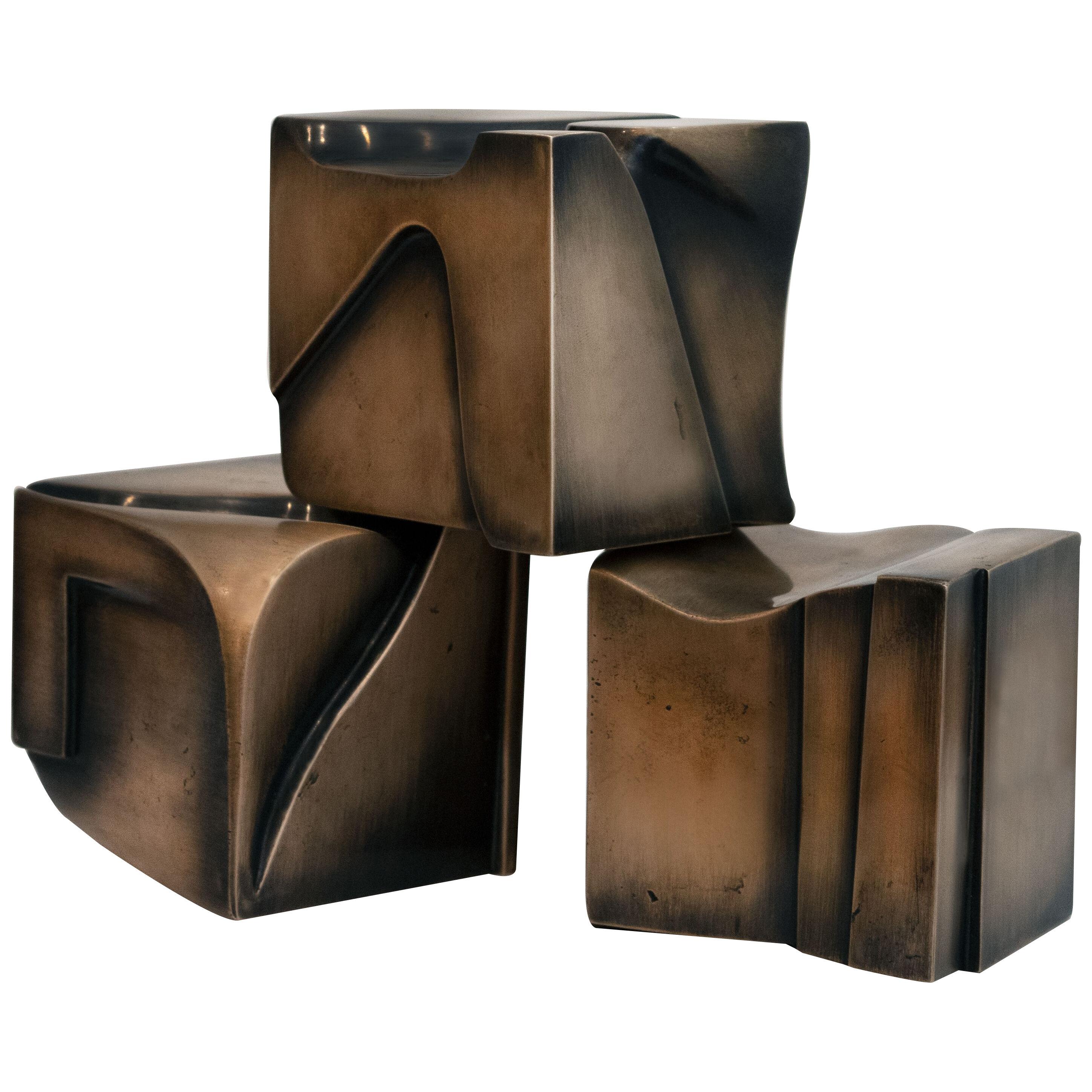 Bronze Cubes