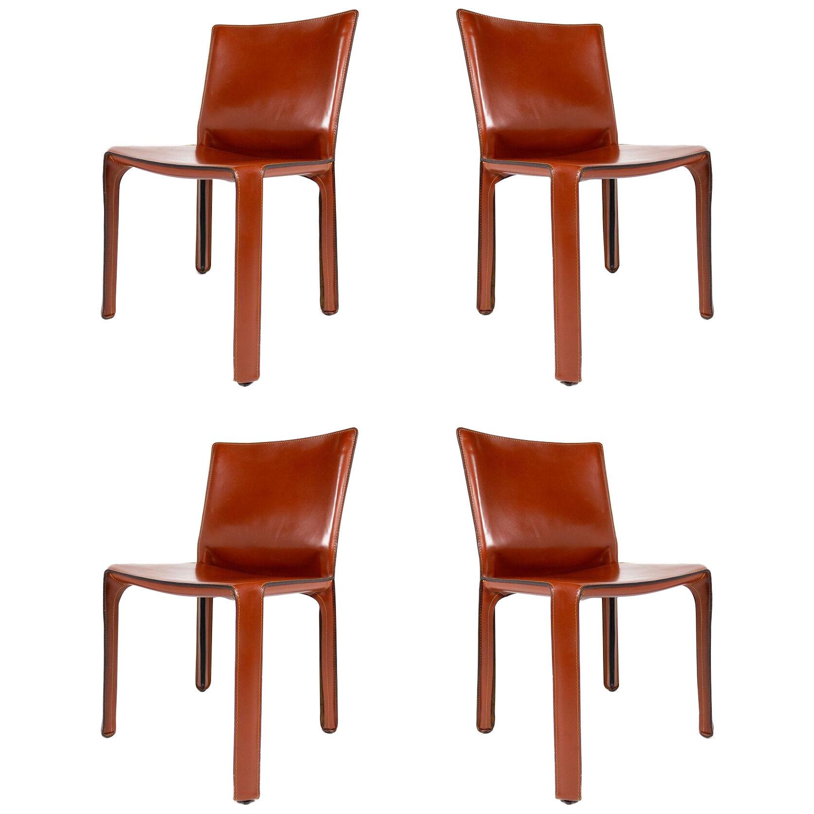 Cab Chairs by Mario Bellini for Cassina