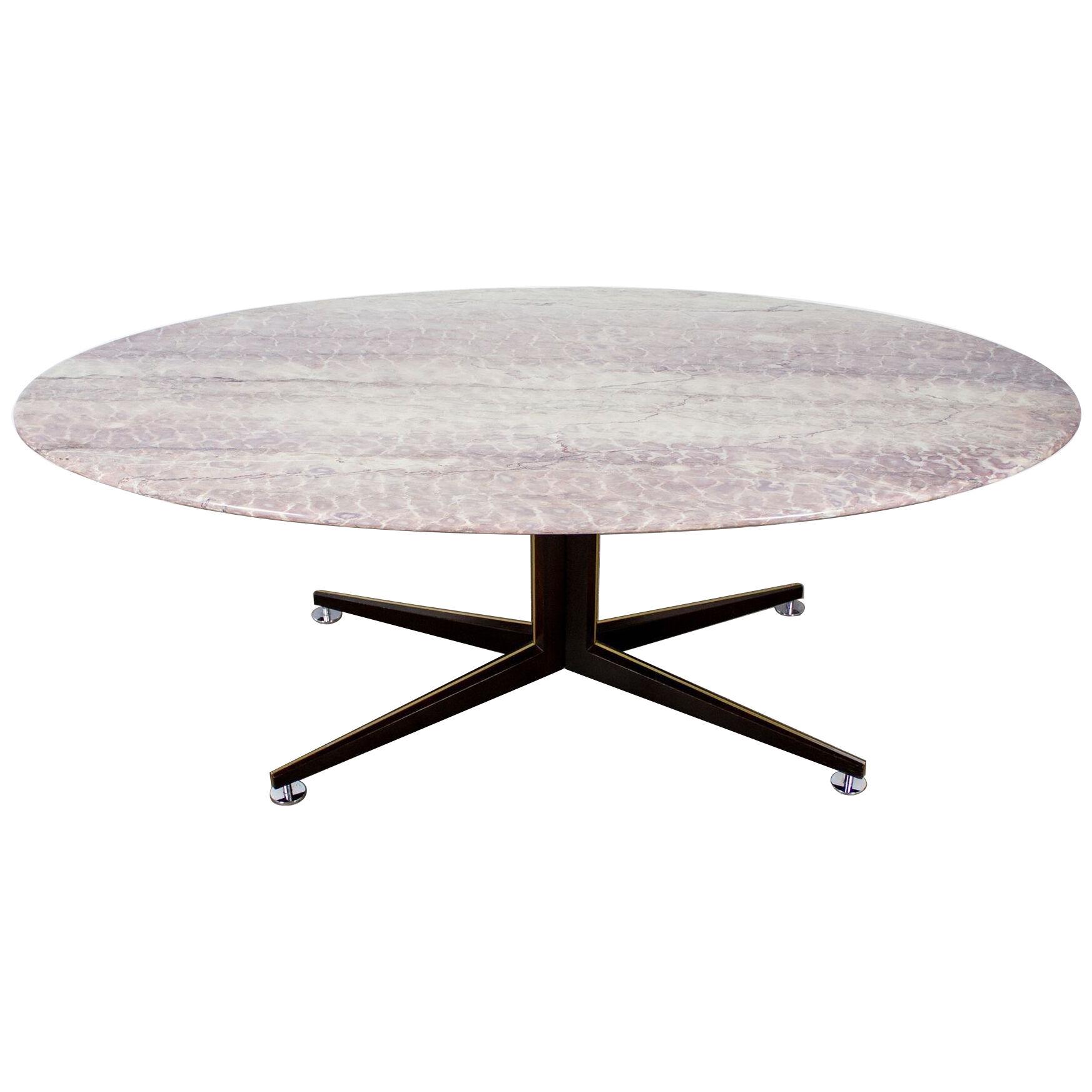 Dunbar Table Desk Model 1123 with Marble Top.