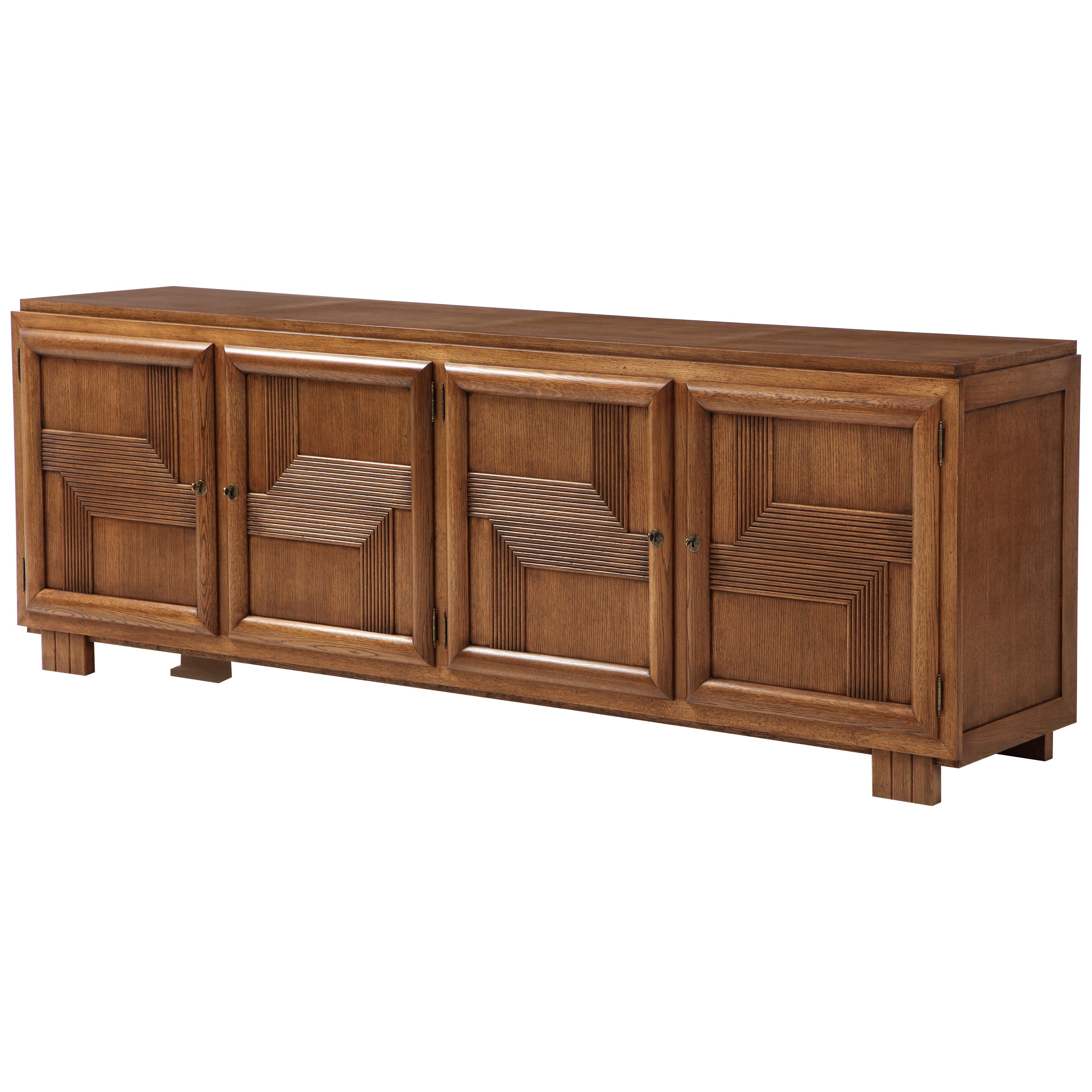 'Fredrik' Made to Order Solid Oak Handcrafted Sideboard