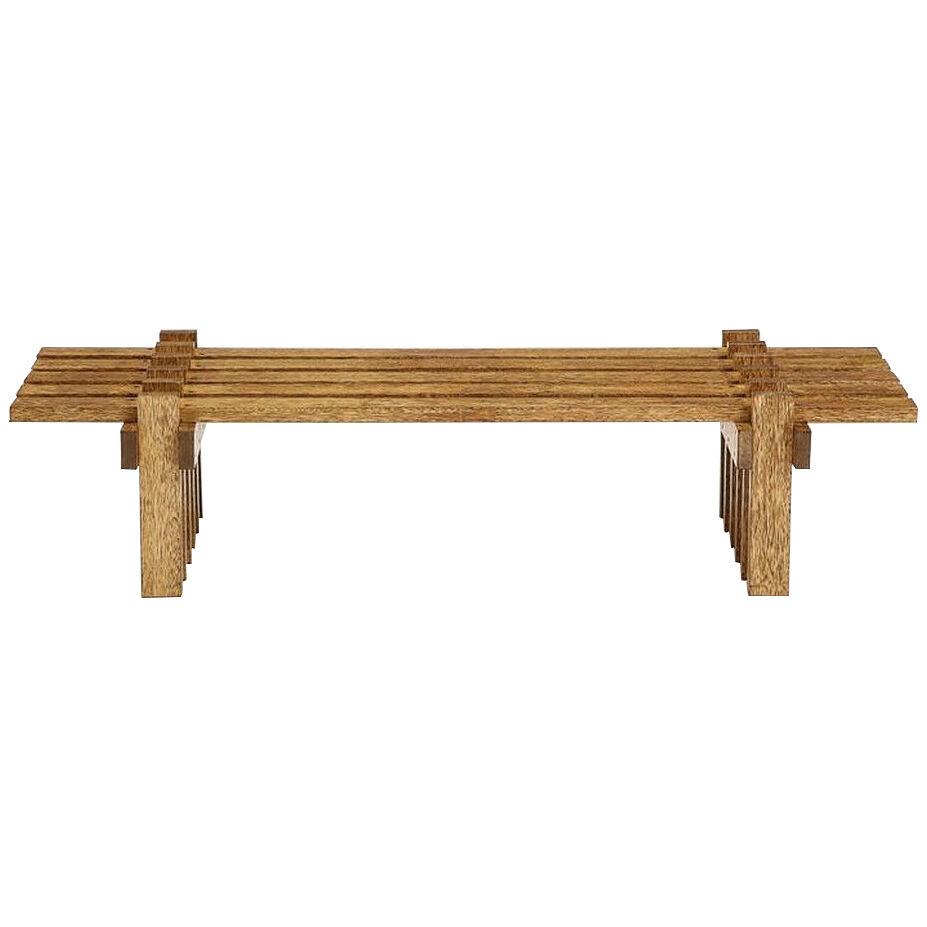 Unique Design by Amsterdam Architect, Coffee Table\Bench, Netherlands, c. 1960