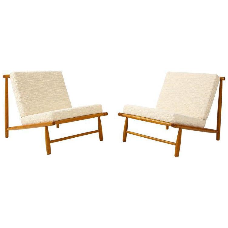 Pair of Alf Svensson 'Domus' Lounge Chairs, Sweden, c. 1960