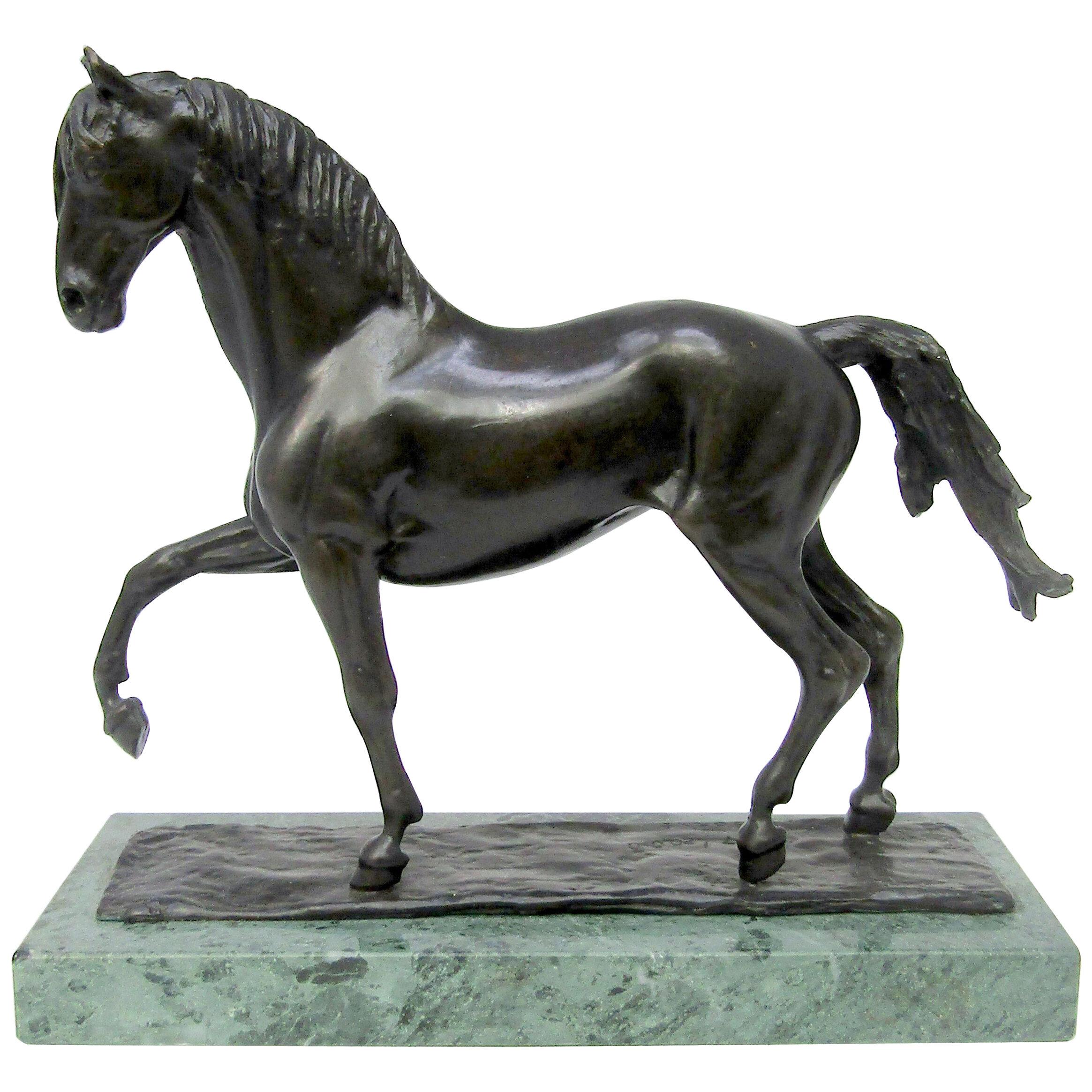 Bronze sculpture of Bucephalus by James Osborne